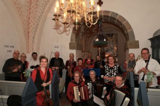 Kirkekoncert med Stine som dirigent